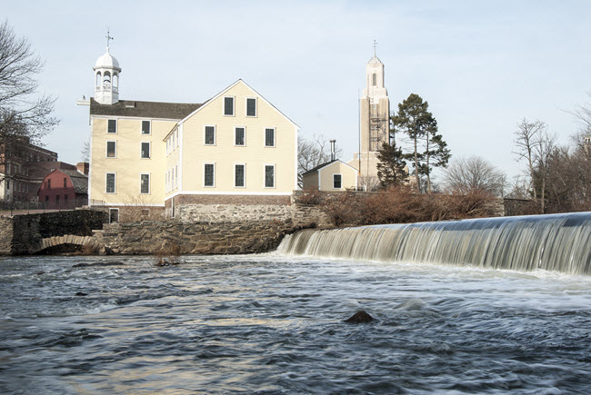 Slater Mill in Pawtucket, Rhode Island.